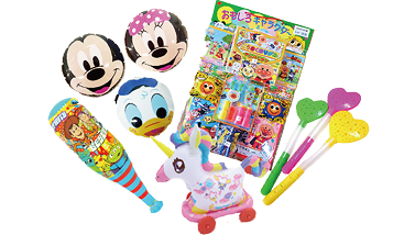 お子様大歓喜！景品盛りだくさん